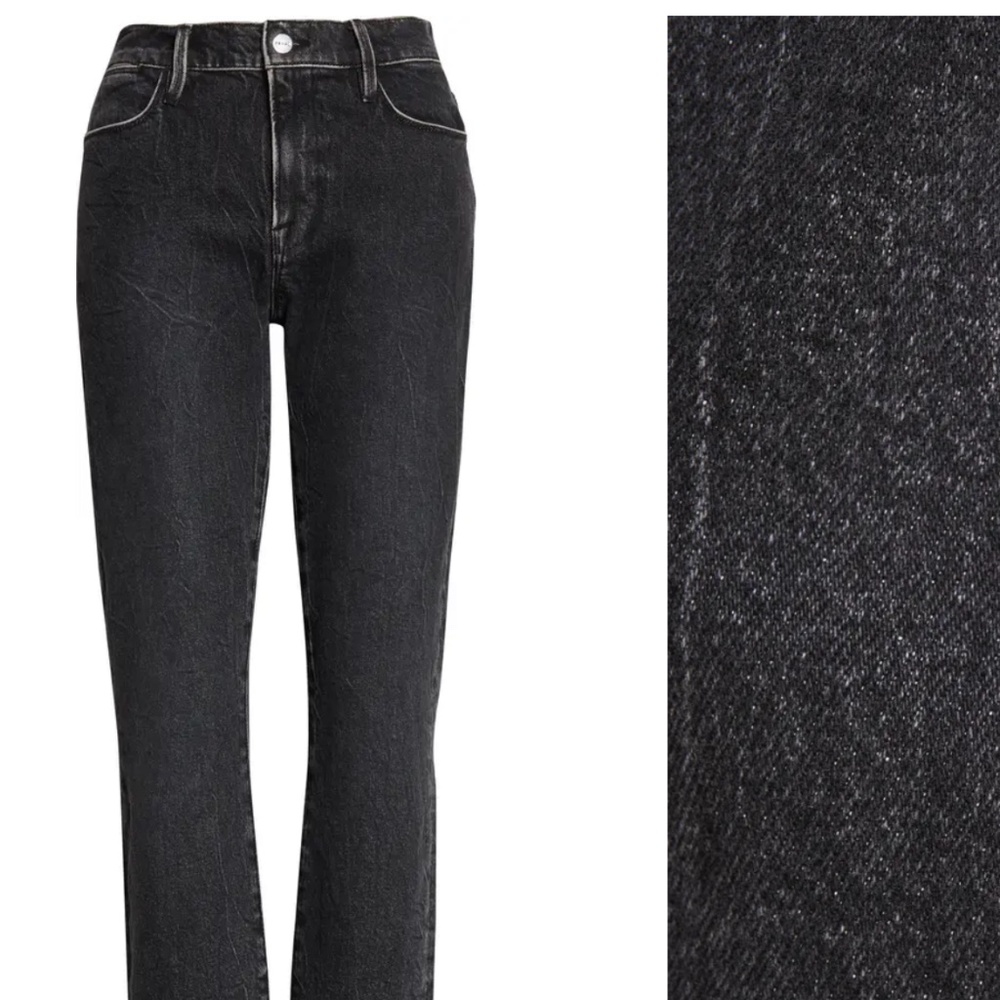 BRAND NEW + NWT FRAME Le High Straight Leg Jeans (EDGY)